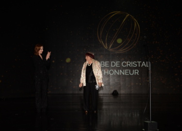 isabelle huppert et agnes varda ©Rachid BellakpoolBestimage