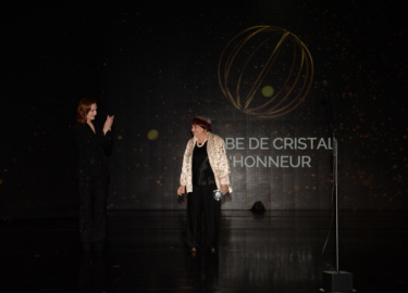 isabelle huppert et agnes varda ©Rachid BellakpoolBestimage