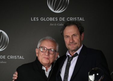 Exclusif - Charles Tordjman et Francis Lombrail (Meilleure pièce de théâtre pour "12 hommes en colère") - Backstage - 12ème cérémonie des Globes de Cristal au Lido à Paris, le 12 février 2018. © Rachid Bellak / Pool / Bestimage No web/No blog pour Belgique/Suisse
For Germany call for price
Exclusive - The Cristal Globes Awards Ceremony 2018 at the Lido Parisian cabaret in Paris, France, February 12th 2018.