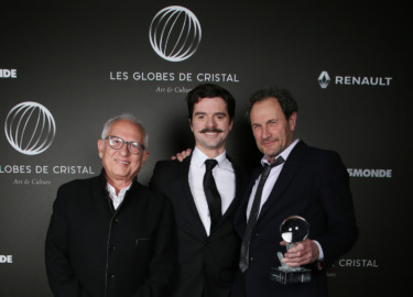 Charles Tordjman et Francis Lombrail et Guillaume Sentou - Backstage © Rachid Bellak Pool BestimageFor Germany call for price
Exclusive - The Cristal Globes Awards Ceremony 2018 at the Lido Parisian cabaret in Paris, France, February 12th 2018.