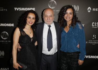 François Berléand entre Laurence Roustandjee et Aïda Touihri (robe Christophe Guillarmé)  © Rachid Bellak Pool Bestimage