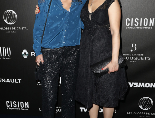 Laurence Roustandjee, Aïda Touihri (robe Christophe Guillarmé) © Rachid Bellak Pool Bestimage
